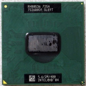 Procesador Intel Pentium M725 A Hp Compaq Dv Sl89t