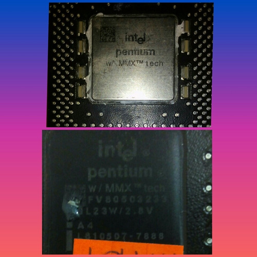 Procesador Intel Pentium Mmx