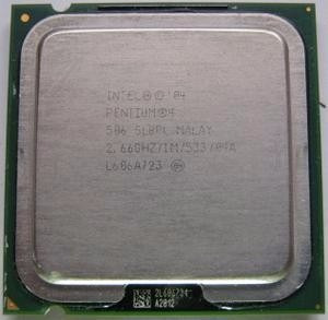 Procesador Intel Pentium ghz 1m Bus 533 S775 Sl8pl