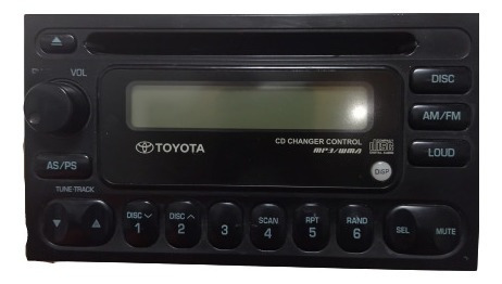 Radio Reproductor De Cd, Mp3, Original Toyota.