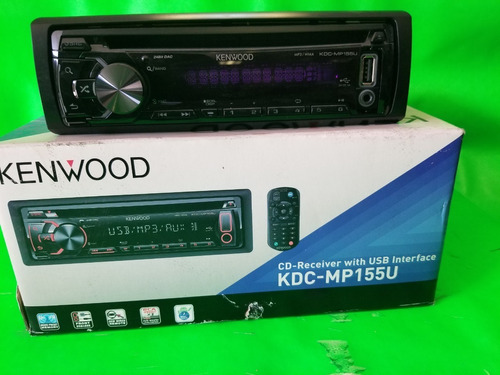 Radio Reproductor Marca Kenwood Mod Kdc-mp155u