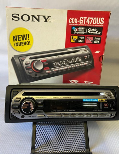 Radio Reproductor Marca Sony Mod Cdx-gt470us