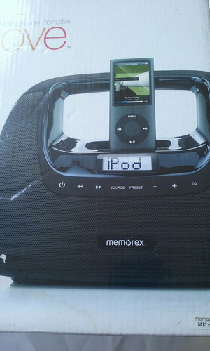 Radio Reproductor iPod Mini Move Memorex