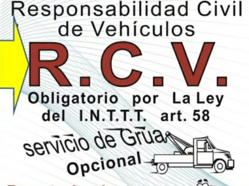 Rcv Responsabilidad Civil Vehicular Moto Vehículo Camioneta