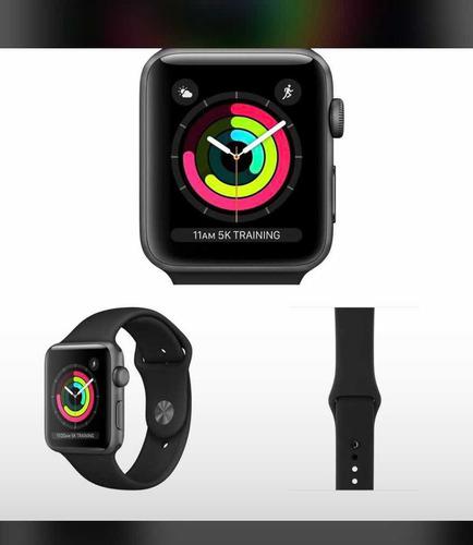 Reloj Inteligente Apple Watch Serie 3 Space Gray Gps