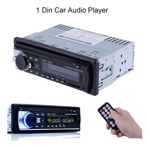 Reproductor Bluetooth De Carro Mp3 Usb Radio Control
