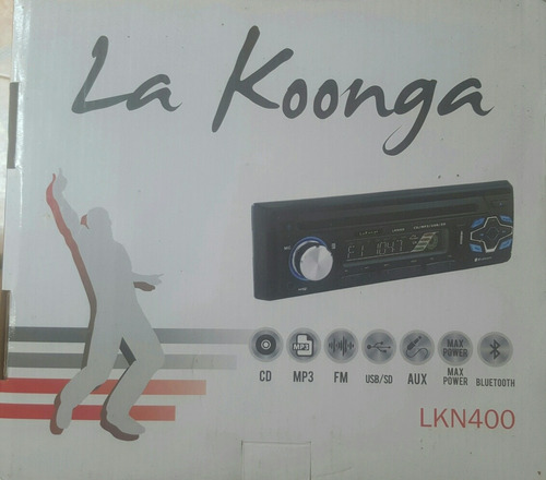 Reproductor De Carro La Konga Lkn400 Cd Mp3 Fm Usb Bluetooth