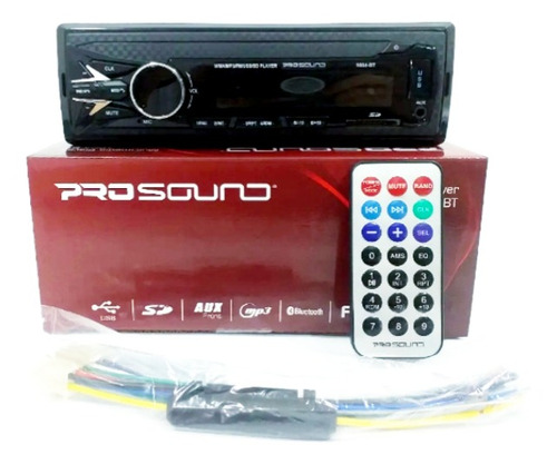 Reproductor Multimedia Prosound Usb, Sd, Mp3 Bluetooth, Aux