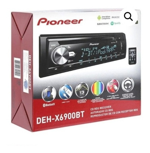Reproductor Pioneer Deh-bt Impecable 100 Vrds