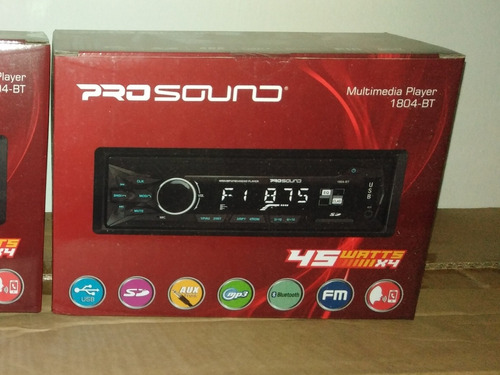 Reproductor Prosound Con Bluetooth