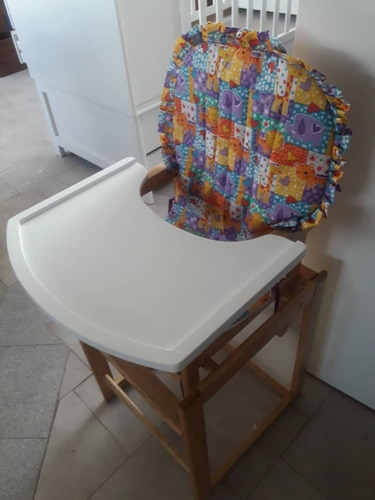 Silla De Comer Para Bebe En Madera