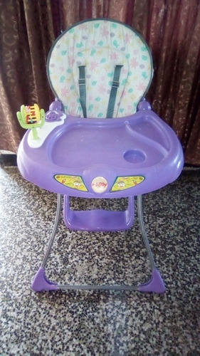 Silla/mesa De Comer Para Bebe Plegable Con Música Y