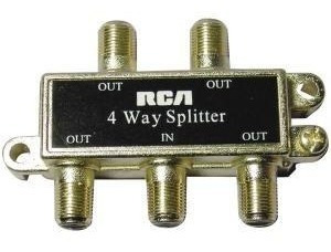 Splitter 4 Way Rca 4 Vias Oferta