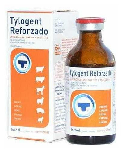 Super Tylosin Tylogent Reforzado Tornel 100 Ml