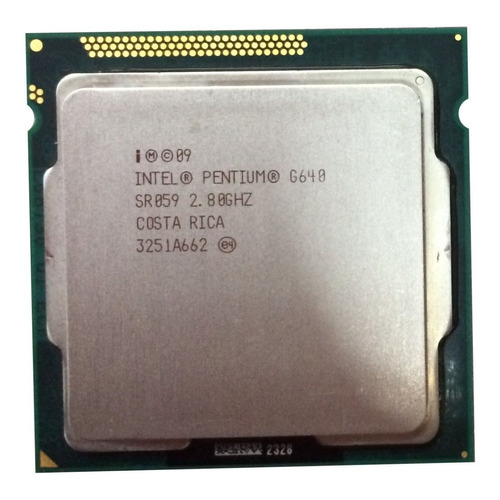Vendo Procesador Intel Dual Core Modelo G640 Socket 