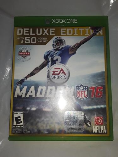 Xbox One Juego Madden Nfl 16