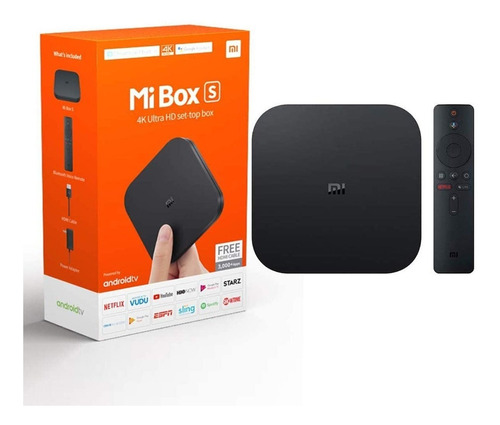 Xioami Mi Box S 4k Ultra Hd Convertidor De Tv A Smart Tv