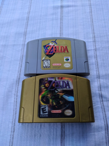 Zelda Majoras Mask +zelda Ocarina,nintendo 64