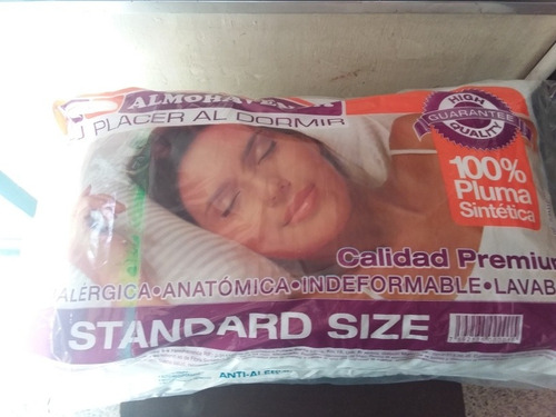 Almohada 100%antialergica Calidad Premium Tamaño Standard