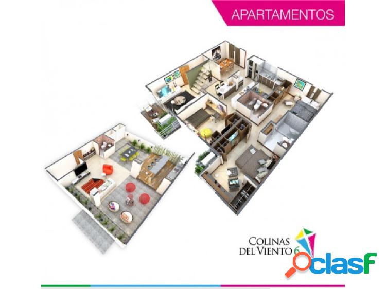 Apartamento, Urb. Colinas del Viento 108m2 + 87m2 de terraza