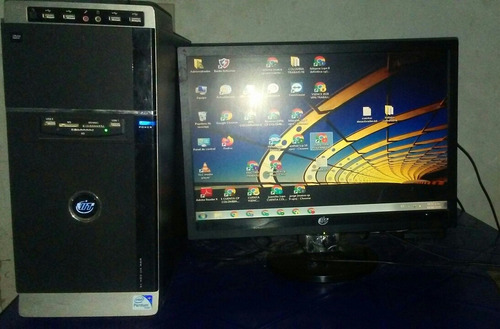 Computador Intel Pentium Cpu Y Monitor 16