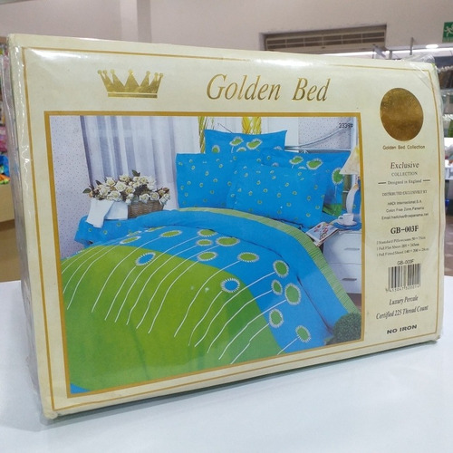 Juego De Sabana Matrimonial Golden Bed