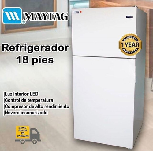 Nevera Dos Puertas 18 Pies Maytag