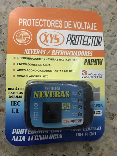 Protector De Voltaje 110v Nevera Frezer Congelador Enfriador