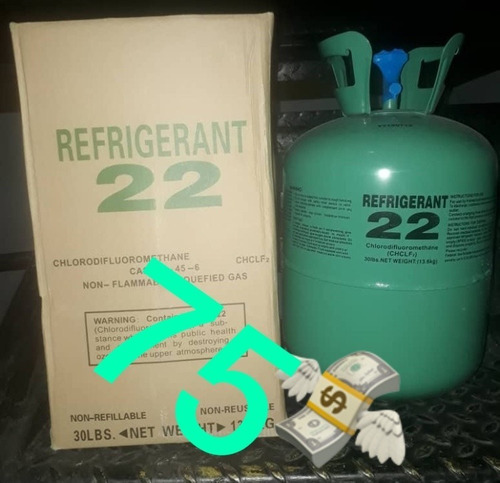 Refrigerante Freon R22 R-kg Sellado