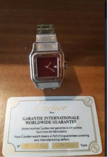 Reloj Cartier Con Certificado