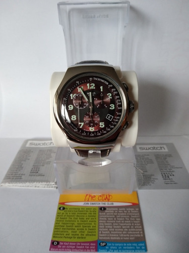 Reloj Original Swatch® Irony Cronógrafo Nuevo Made In