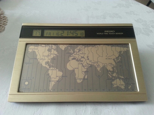 Reloj Seiko Hora Mundial