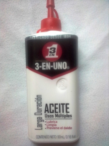 Aceite 3-en-uno 90ml Con Sello Original Caja 24 Unid