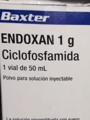 Ampolla Capilar Ciclofosfamida Y Doxorrubicina