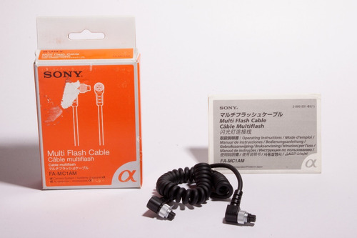 Cable Multiflash Fa-mc1am Para Cámaras Sony Alpha