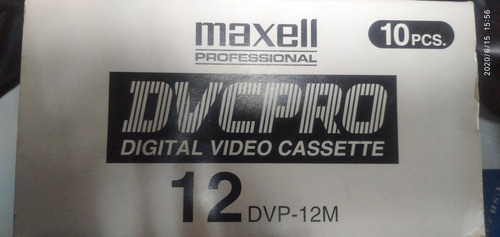 Cassette De Dvcpro Dvp 12m