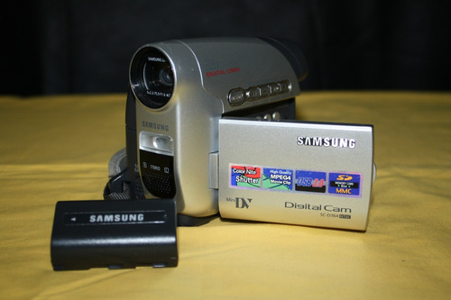 Cámara De Video Mini Dv (1ccd) Samsung - Modelo Sc-d364