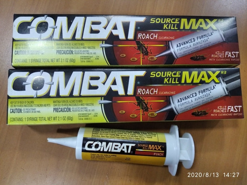 Combat Gel Mata Chiripas Ref 9 Injectadora 60gr