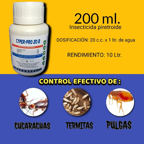 Control De Chiripas Cucarachas Comejen