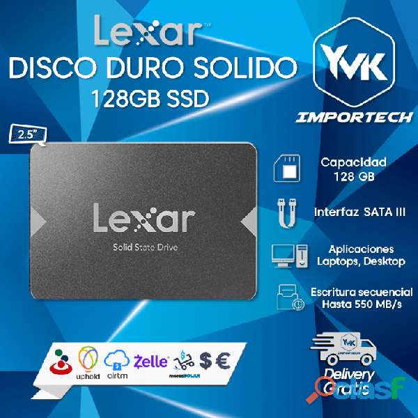 Disco Duro Solido 128GB SSD