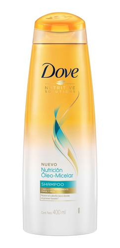 Dove Shampoo Nutrición Óleo-micelar 400ml