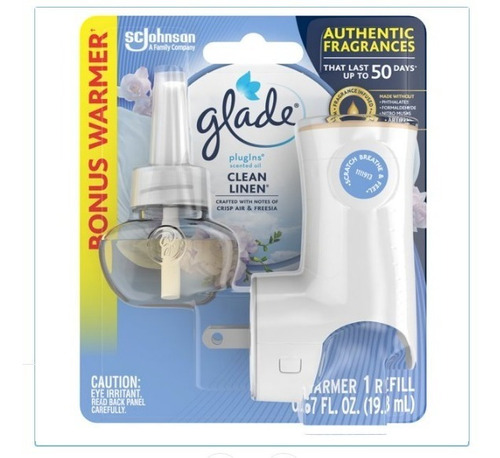 Glade Ambientadores Combos Quemadores Y/o Fragancias Vainill