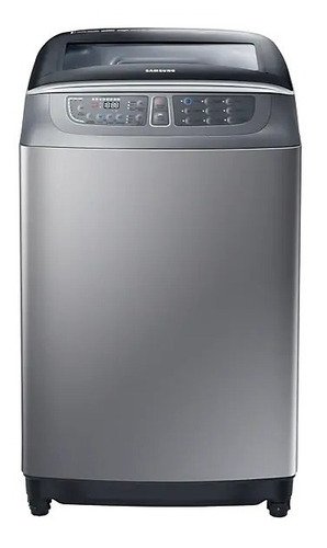 Lavadora Samsung 19 Kg Carga Superior Plata Nuevo