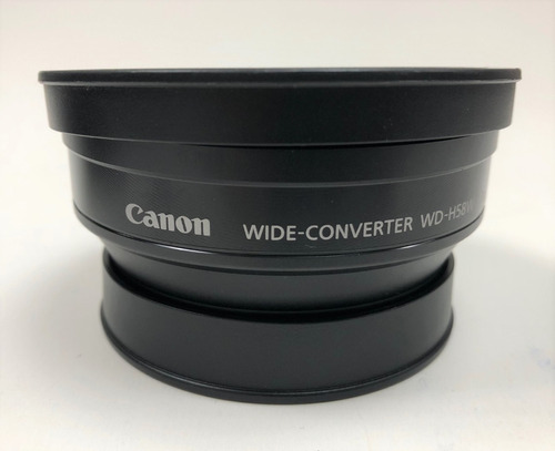 Lente Canon Wide Converter Wd-h58w 0.8x Para Video Camaras
