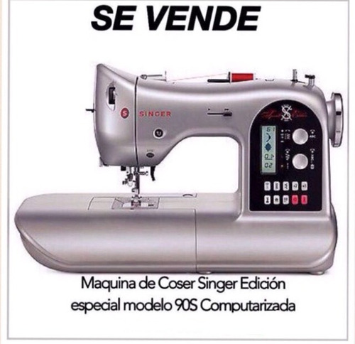 Maquinas De Coser Marca Singer Modelo 90s Computarizada