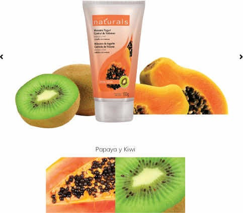 Mascarilla Cabello Hidratacion Kiwi Y Papaya Avon 150gr