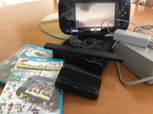Nintendo Wii U Deluxe Edition Con Control Gamepad.