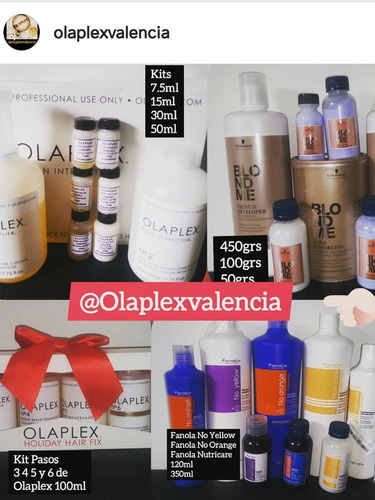 Olaplex Fanola Blondme Kits