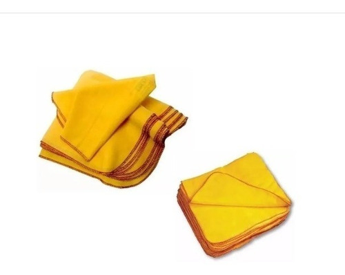 Pañitos (lanillas) Amarillos Pack Por Docena