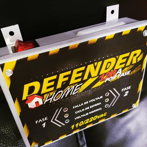 Protector Electrico General Defenderhome (120a Por Fase)